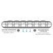 Коврик надувной Wechsel Glacio L 186 x 64 x 8 cm TL Olive (233123) DAS2565 фото 4
