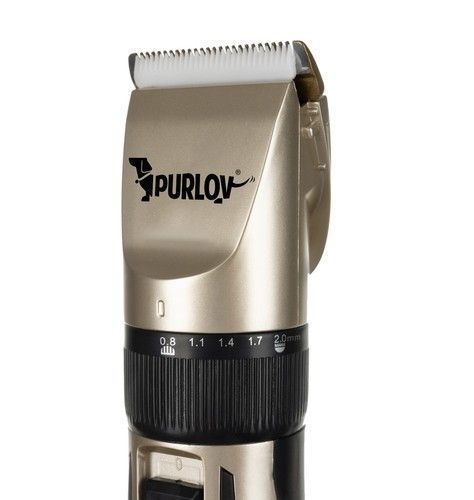 Машинка для стрижки домашних животных Purlov 24089 с 4 насадками и аксессуарами 12237 фото