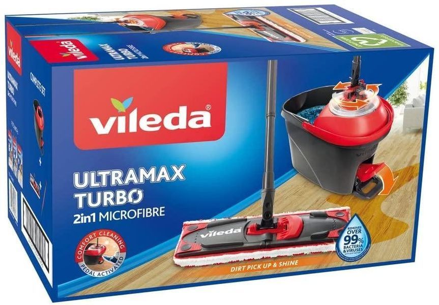 Набор для уборки Vileda Ultramax Turbo Чехия 12340 фото