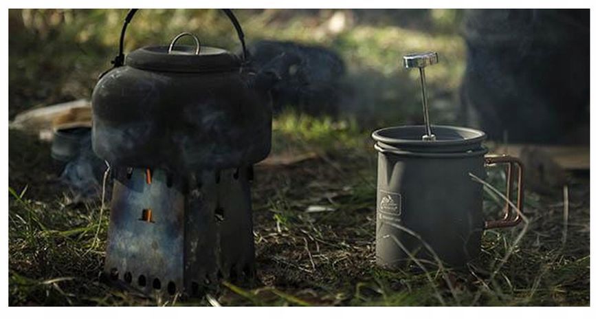 Туристический кофейный пресс Helikon-Tex кружка Camp French Press Coffee Mug 600 мл 19276 фото