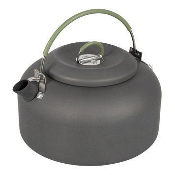 Чайник Bo-Camp Hard Anodized 1.4L Anthracite / Green (2200410) DAS1912 фото