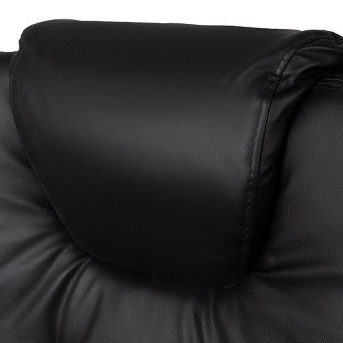 Офисное кресло с подставкой для ног Malatec 26195 черное 36893 фото