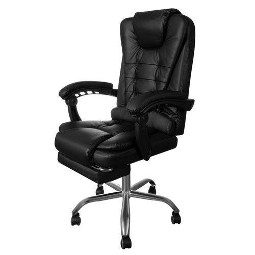 Офисное кресло с подставкой для ног Malatec 26195 черное 36893 фото