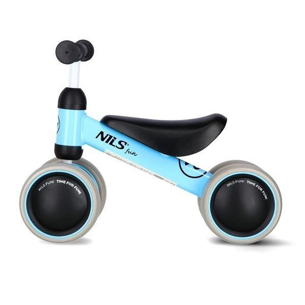 Беговел четырёхколёсный NILS Fun RB002 Синий 26373 фото