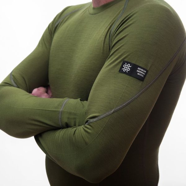 Термофутболка чоловіча Sensor Merino Active LS safari 17200019, SM11MA-safari-L SM11MA-safari-L фото