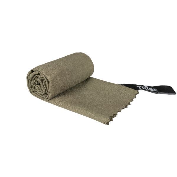 Рушник з мікрофібри Tribe Bicycle Towel 40х80 см T-LC-0005-S, olive T-LC-0005-S-olive фото