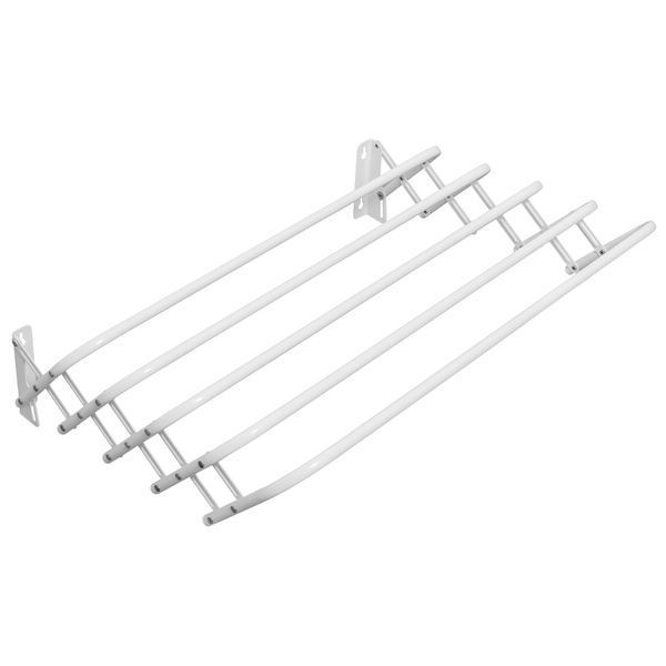 Сушарка для білизни настінна Casa Si Towel Flex 4 White (CS92195X10) DAS2525 фото
