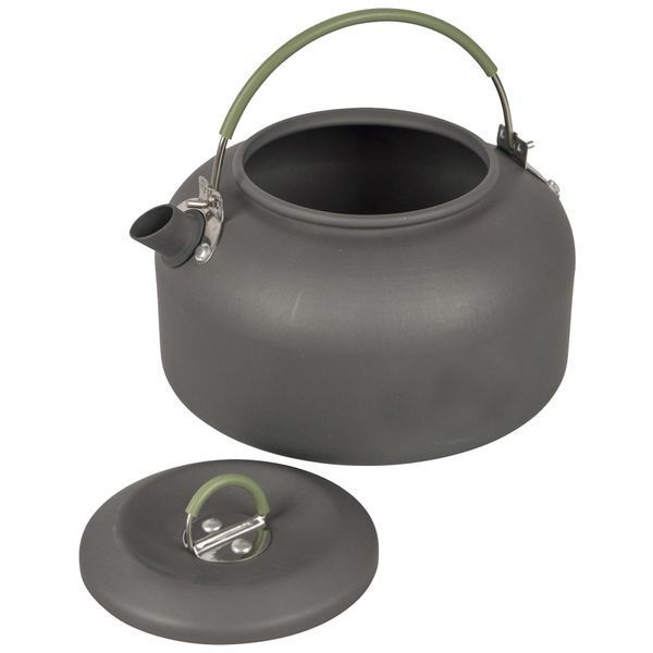 Чайник Bo-Camp Hard Anodized 1.4L Anthracite / Green (2200410) DAS1912 фото
