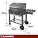 Мангал-гриль садовый с крышкой 116х70х110см Kaminer 27319 50613 фото 2