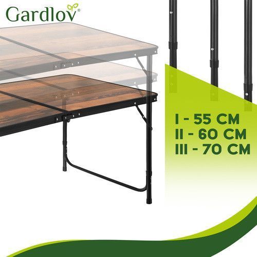 Раскладной садовый стол + 4 стула Gardlov 27304 50602 фото