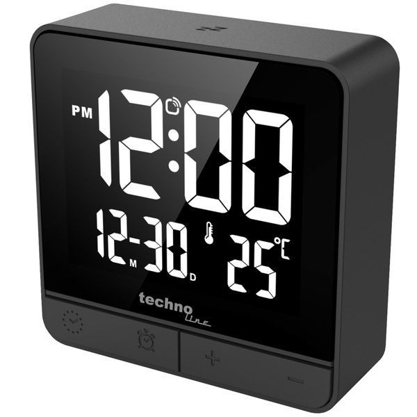 Часы настольные Technoline WT375 Black (WT375) DAS2212 фото