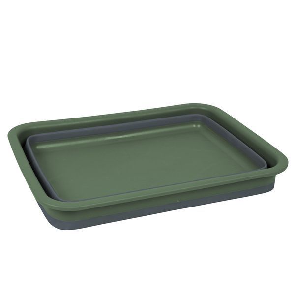 Таз складной Bo-Camp Washing Bowl Collapsible 7L Grey/Green (6303690) DAS1915 фото