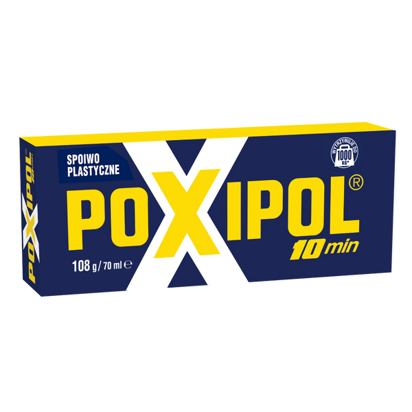 Клей эпоксидный двухкомпонентный POXIPOL 10 минут 108г/70мл металлический 19158 фото