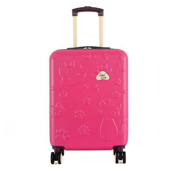 Чемодан детский Semi Line 20" (S) Rose/Black (T5881-2) DAS3444 фото